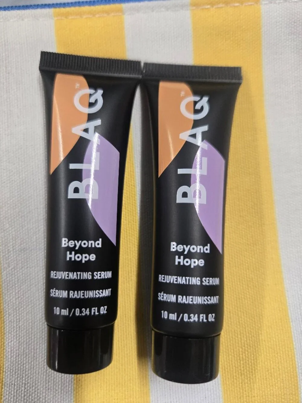 🌸2X Blaq beyond hope rejuvenating serum with FREE JULY IPSY GLAM BAG